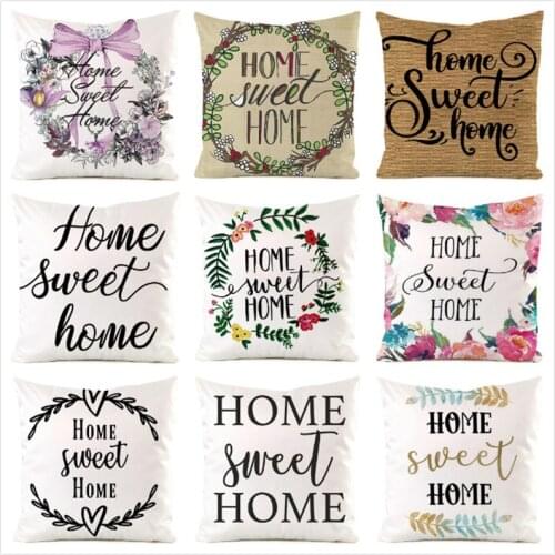 45cm*45cm **Home** Inimitated Silk Fabric Throw Pillow Covers Couch Cushion Cover Home Decorative Pillows Pillow Case
