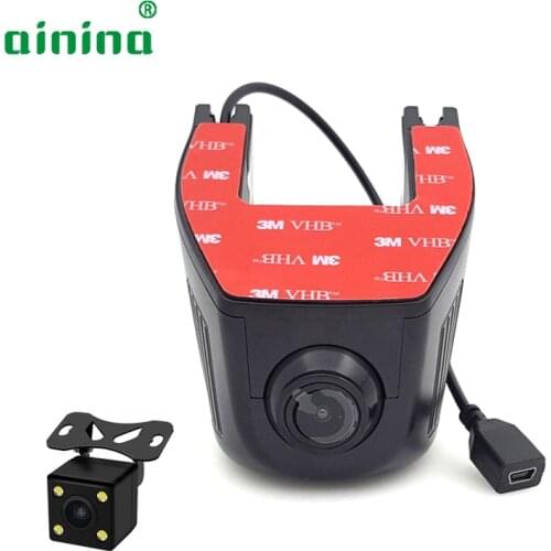 WiFi Car Dvr Camera Recorder Ainina WiFi Universal type hidden WiFi Vehicle WiFi dashboard camera with rear view camera
