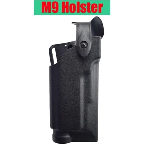 Beretta Tactical Airsoft Pistol Army Military Hunting Shooting Belt Holster Right Hand With Flashligh Gun Holster