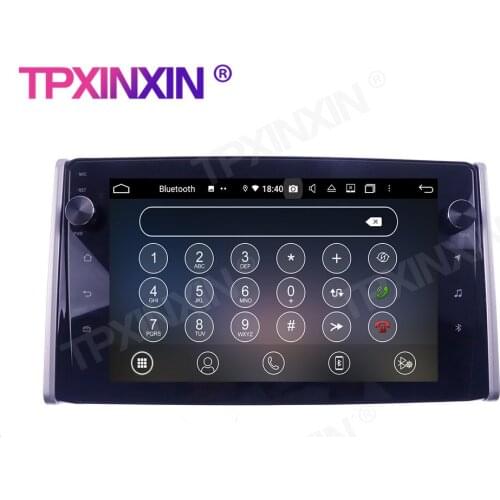 Wireless Carplay For Toyota RAV4 2019 Android 10 4+128 GPS Car Multimedia Tesla Player Headunit Audio Radio Navigtion Car radiao