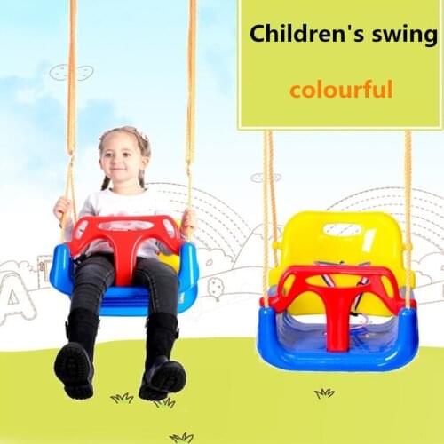 Childrens Swing Chair 3 In 1 Baby Entertainment Swing For Parent-child Interactive Infant Home Outdoor Swing Educational Toys