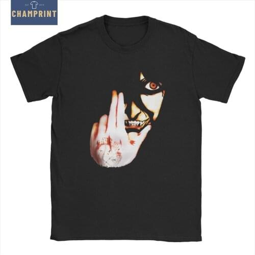 Alucard Hellsing Anime Men T Shirts Funny Tee Shirt Short Sleeve Round Collar T-Shirt Cotton Gift Idea Tops