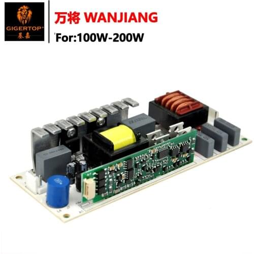 Gigertop 1R 2R 100W - 132W Stage Moving Head Light Bulb Ballast Prossional Lamp Ballaster DMX Stage Lighting Power Supply