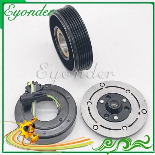 AC A/C Air Conditoning Compressor Electromagnetic Magnetic Clutch Pulley for Land Rover Discovery 4 IV Jaguar XF XJ 3.0 LR058017