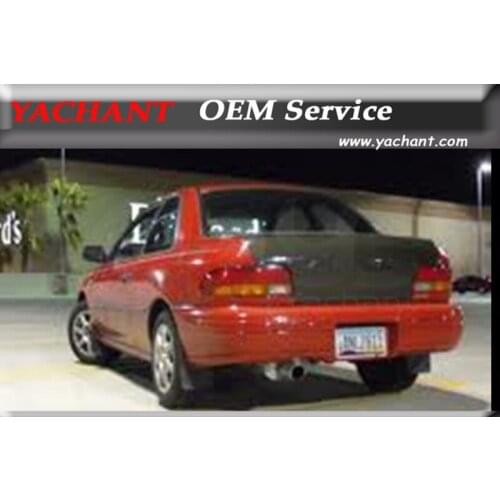 Car-Styling High Quality Carbon Fiber Bootlid Trunk Fit For 1998-2001 Subaru Impreza WRX 6th OEM Style Rear Trunk Tailgate