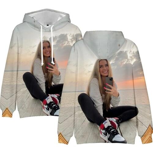 3D Addison-Rae Hoodie Women Mens Sweatshirt New Boys Hooded Fashion Fall 3D Addison-Rae Hoodie Casual Girl Pullover Clothes