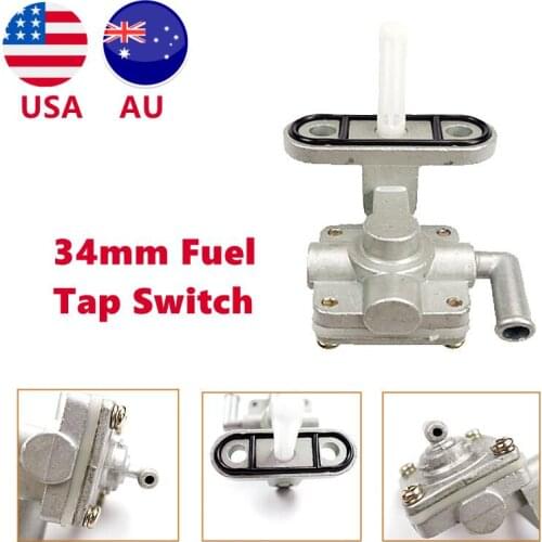 Universal 34mm Motorcycle Petrol Fuel Tap Petcock ON/OFF Switch For Kawasaki Yamaha Honda Suzuki Scooter ATV Quad Pit Bike