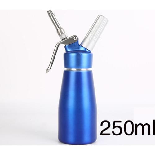 Whipped cream whipper All Aluminum Cream Foam do-it-yourself Baking Mounting Patterns kitchen gadgets Baking tools 250ML