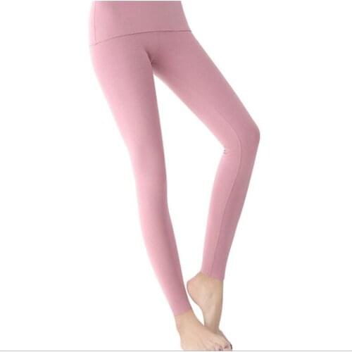 2018New Autumn Winter Women Ankle-Length Leggings Velet Female High Elastic Waist Warm Leggings Casual High Elastic Pants Q998