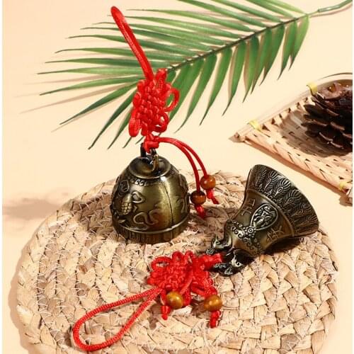 1PC Vintage Carve Wind Chimes Bell Copper Yard Garden Decor windbell Outdoor Hanging Home Temple Ornament Decor