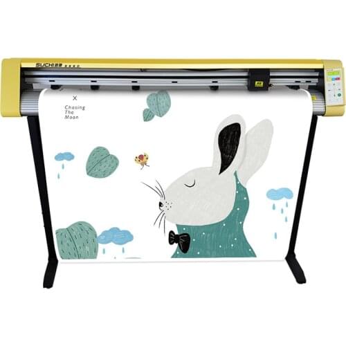 1350 Contour Vinyl Sticker Cutting Plotter With Stand Automatic Foison Vinyl Ploter De Corte 48Inch