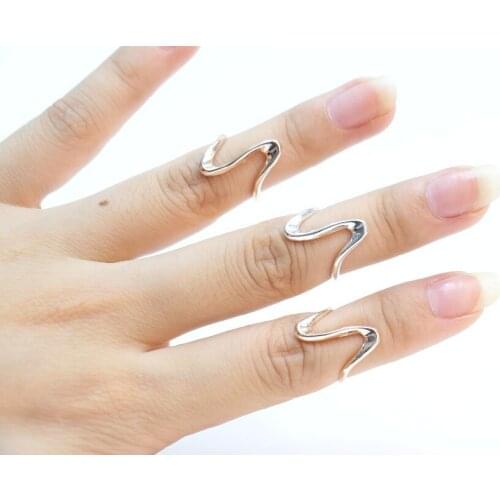 30PCS/lot Fashion Trendy wavy irregular rings for women or men party ring