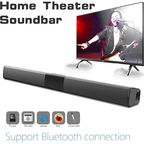 Wireless Bluetooth Speaker Soundbar with Subwoofer TV Home Theater boombox DVD Player Computer Speakers TF Card Sound Bar