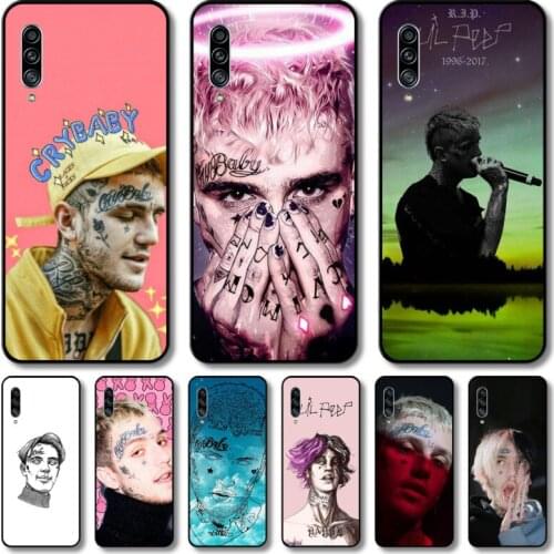 Lil peep rap Phone Case For Samsung Galaxy A 12 51 52 21 71 70 42 32 10 80 90 E 5G S Black Shell Art Cell Cover
