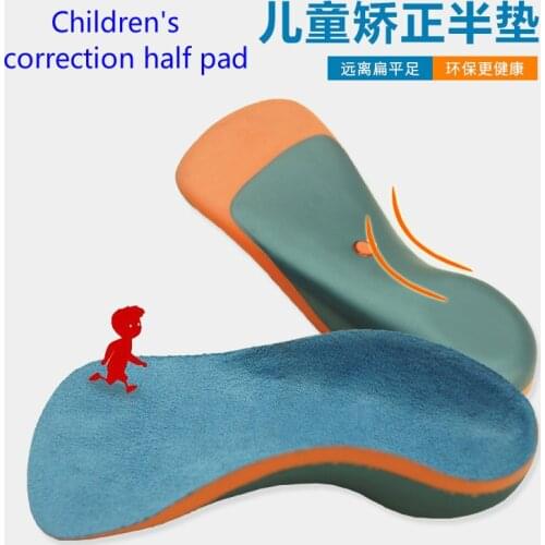 Children Health Insoles Orthopedic Flatfoot Corrector Arch Support Orthotic Pads Toddler Children Shoes Pads Foot Health Care