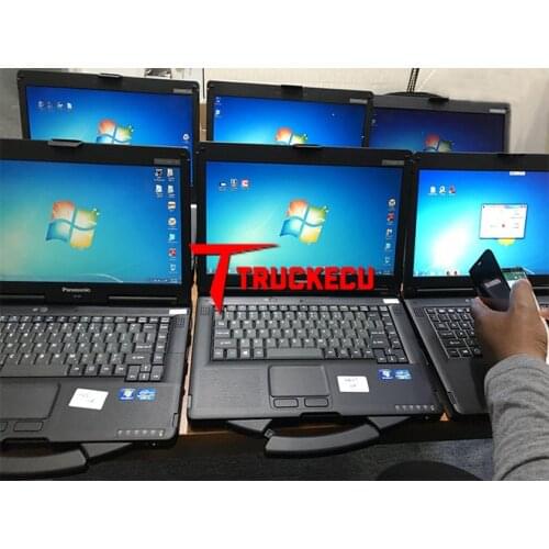 Thoughbook CF53 laptop 95% new for install trucks excavators cars forklift diagnostic tool software diesel diagnostic laptop