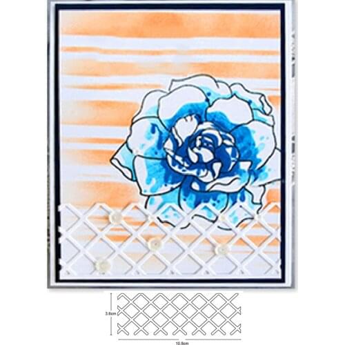 Metal steel cutting dies grid frame background die mould decoration Scrapbook paper card craft knife blade punch stencils dies