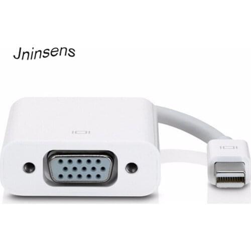 Mini DP To VGA Adapter Cable Mini Displayport Thunderbolt To VGA D-Sub Converter 1080P Cables For Macbook Pro Air iMac Mac Mini