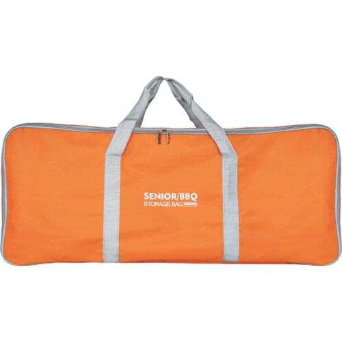 Orange BBQ Storage Bag Thickened Oxford Cloth Portable Barbecue Grill Buggy Bag Surface Waterproof Outdoor Camping Picnic h3