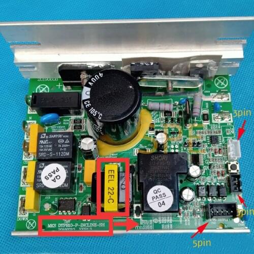 Original circuit board MKS DTPB10-P-INCLINE-SH power board lower SHUA BC-TC9100 SHUA T3900 E6 control board