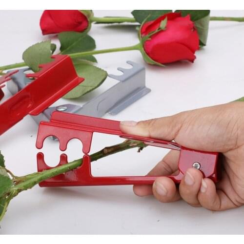 Rose Plier Removing Burrs Garden Tool Flower Cut Tool Florist Metal Flower Rose Thorn Stem Leaf Stripper Pruning Flower Branches