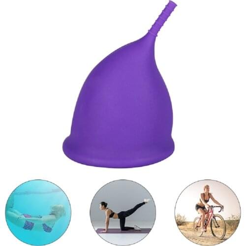 Silicone Menstrual Cup Period Cup Feminine Hygiene Medical Grade Silicone Copa Menstrual Lady Cup of Menstrual Silicone Cup