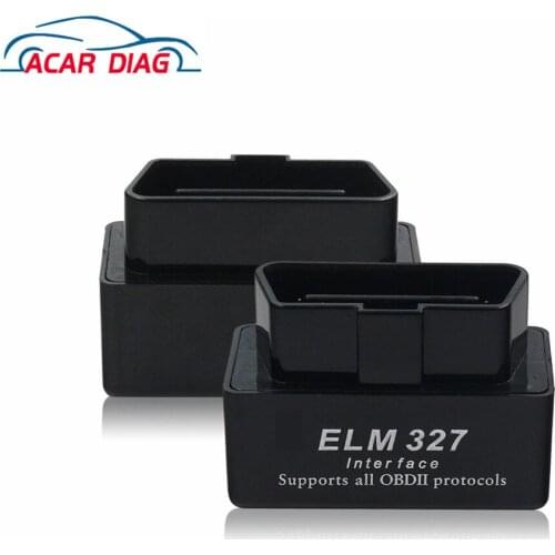 Super Mini ELM327 1.5 OBD2 Adapter Bluetooth-Compatible ELM 327 V1.5 Real PIC18F25K80 Auto Scanner Code Reader Diagnostic Tool