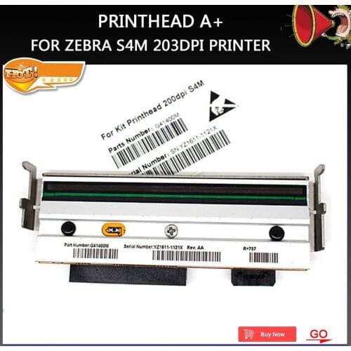 New A+ Compatible S4M Z4M Printer Barcode Thermal Print head For Zebra S4M Z4M printer 203dpi