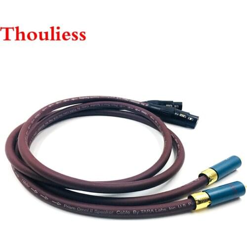 Thouliess Pair Ortfon-1 2RCA Male to 2 XLR Female Cable RCA XLR Interconnect Audio Cable Gold plated PLUG with Prism OMNI 2 Wire