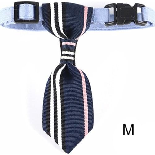 Fashion Dog Collar Adjustable Buckle Universal Dog Necktie Pet Collar Cotton For Cat Puppy Kitten Neck Tie Bowtie Bow Collar
