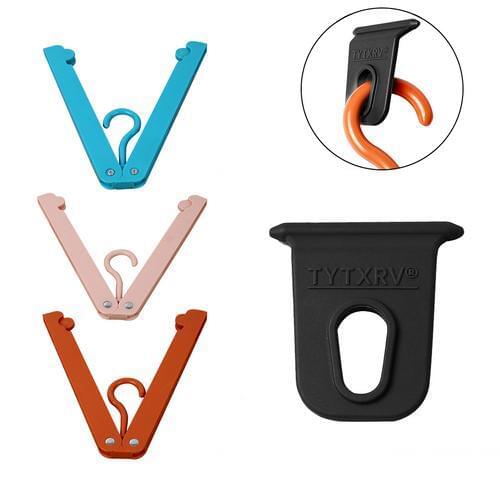Clothes Hanger Space Saving Hanger RV Awning Accessory Awning Shoes Cap Hanger Hook Closet Organizer Storage Rack Outdoor Hook