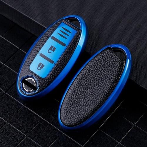 High Quality Car Remote Key Case Cover For Nissan Qashqai Pulsar March 370Z Micra Juke Note Tiida NV200 Leaf Cube Fob