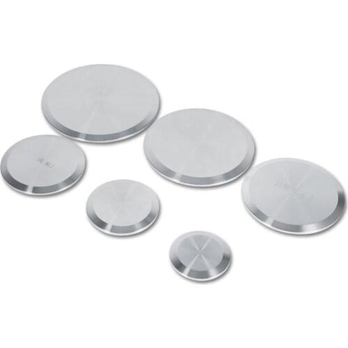 304 Stainless Steel Blank Flange Blind Flange Cap Vacuum Fitting Quick Flange Sanitary End Cap