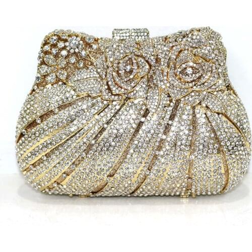 Women Accessories Beautiful Diamonds Luxury Clutches Bridal Wedding Party Purse Luxury Handbags Women Bag Design High Quality