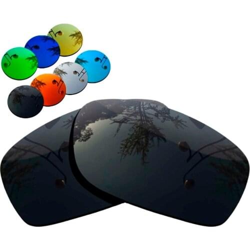 100% Precisely Cut Polarized Replacement Lenses for Fives Squared Sunglasses Solid Black Color- Choices