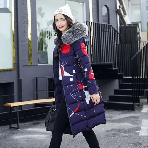 2019 Special Offer Polyester New Winter Coat Cotton Woman Overknee Long Fund Thickening Both Sides Will Cotton-padded Jacket