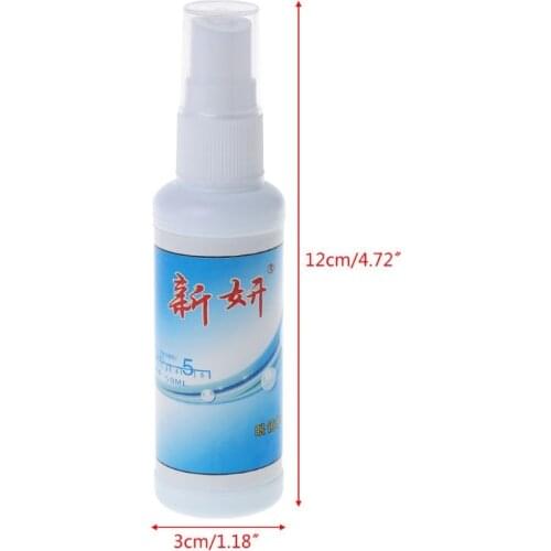 50ml 50ml Glasses Lens Cleaner Wipe Nursing Liquid Phone Screen Sunglasses Cleaning Anti Fog Misting Dust Portable Eyewear