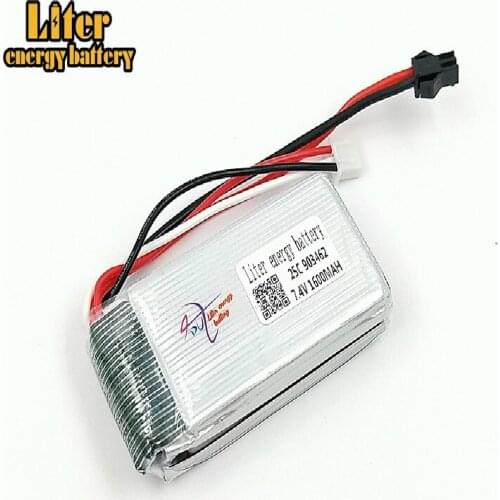 7.4V 1600mAh Lipo battery 903462 25c Rechargeable battery Remote control aircraft model battery SMplug