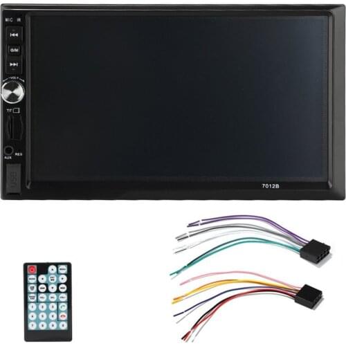 7012B 7" Inch DOUBLE 2DIN Car MP5 Player BT Touch Screen Stereo Radio Multimedia player MP5 Player USB FM