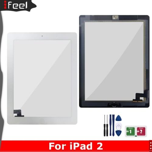 AAA++ Great 9.7" Touch Screen For iPad 2 A1395 A1396 A1397 Touch Panel LCD Outer Display Replacement Digitizer Sensor Glass