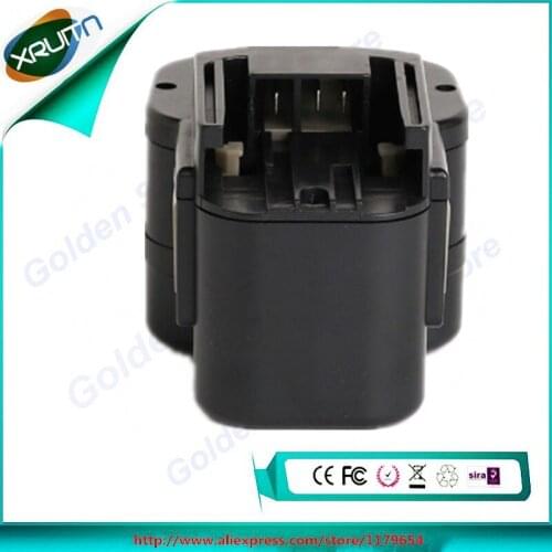 Power tool battery for AEG 12VA 2000mAh Ni-CD 48-11-1900,48-11-1950,48-11-1960,48-11-1967,48-11-1970,B 12,MXL 12