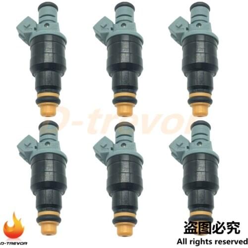 6Pcs OEM 0280150989 Fuel Injector Nozzle for VOLVO 740 850 S70 V70 2.3L l4 026133025