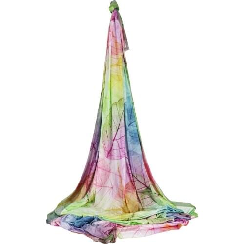 Yoga Hammock Silk Whole Sale Aerial Yoga Toy Swing Fabric Anti-gravity Yoga Belts Fitness for Yoga Training Yoga Home Sporting