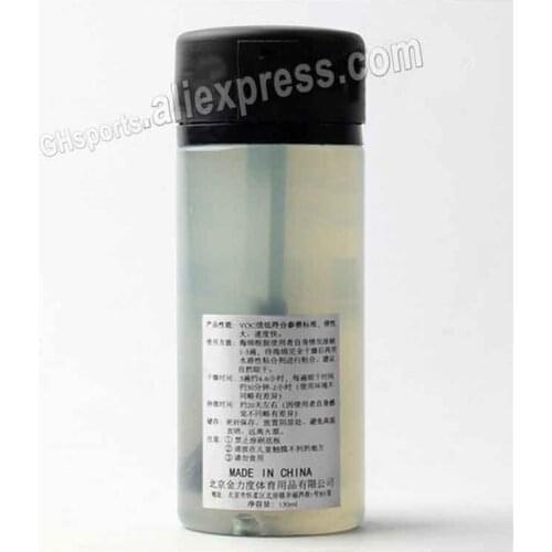 Lidu inorganic glue water solubility bond adhesive for assemble table tennis rubber and blade professional team use
