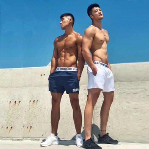 Mens Quick Dry Mesh Sports Shorts Jogging Fitness Gym Shorts Summer New Arrival 2021