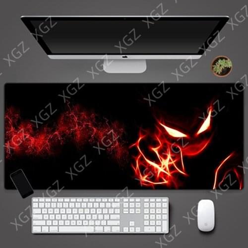 Yuzuoan XL Flame Game Soft High-quality Mouse Pad Protects The Hard Disk and Durable Desktop Desk Pad Comfortable and Waterproof