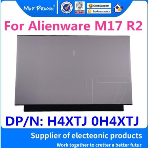 NEW original laptop NEW white LCD Top Cover LCD Back Cover Assembly For Dell Alienware M17 R2 new M17 R2 EDQ71 H4XTJ 0H4XTJ