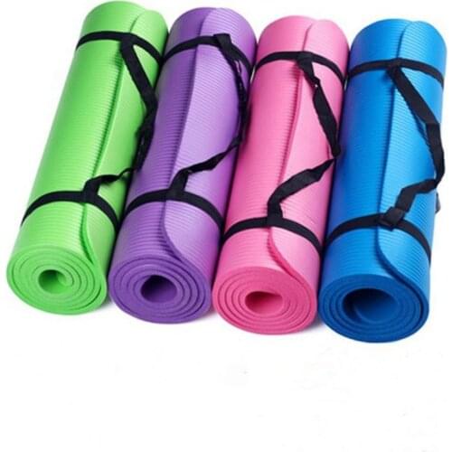 Yoga Mat Strap Carrying Sling Durable Cotton Fitness Yoga Mat Binding Belt Tie