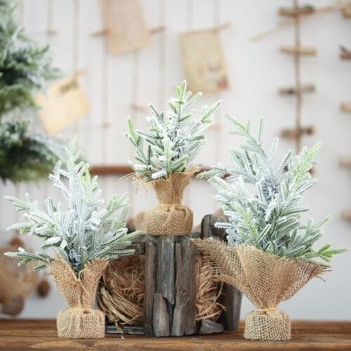 Christmas Tree Table Decor Party Ornaments Christmas Decoration for Home Xmas Gift New Year Crafts arbol de navidad