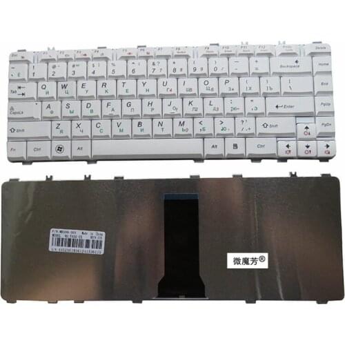 Russian Keyboard FOR LENOVO Y450 Y450A Y450G Y550 Y550A V460 B460 Y460 20020 RU white laptop keyboard